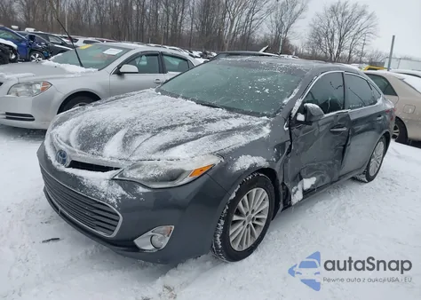 2013 Toyota Avalon Hybrid Limited из США, поврежденный, VIN 4T1BD1EB2DU002484